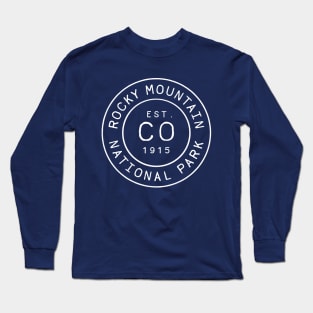 Rocky Mountain National Park Colorado Long Sleeve T-Shirt